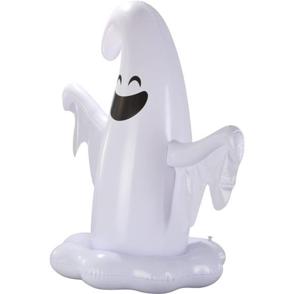 3.7FT Inflatable Ghost Halloween Jumbo, White Ghost, Blow up Ghost - Picture 6 of 7